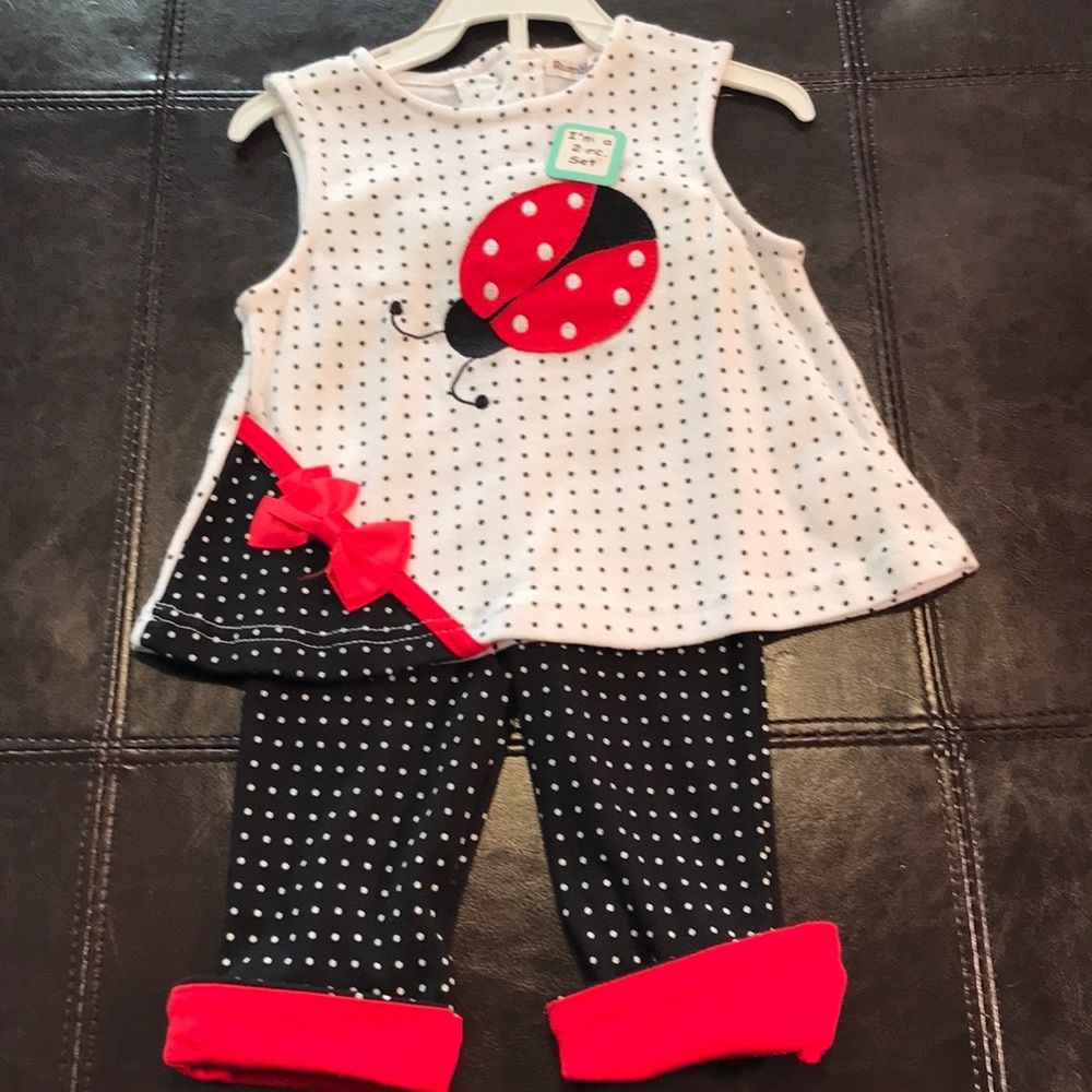 Girls two piece matching pants set